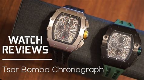 tsar bomba watch vs richard mille|RICHARD MILLE Homage from TSAR BOMBA UPDATE!.